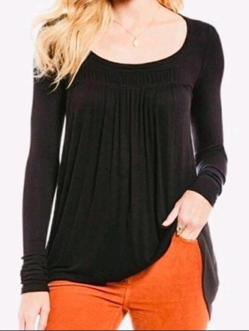 free people love valley long sleeve top
